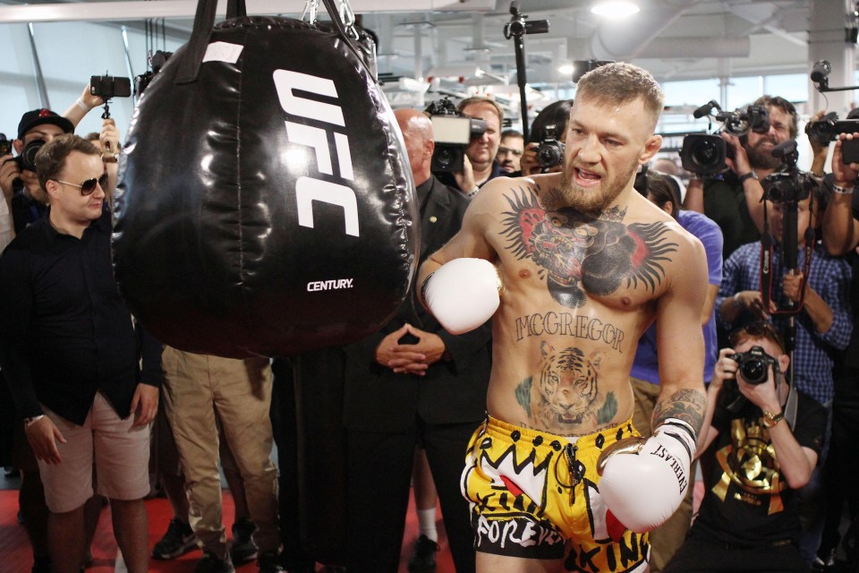 Conor McGregor has already been caught up in a training ground controversy