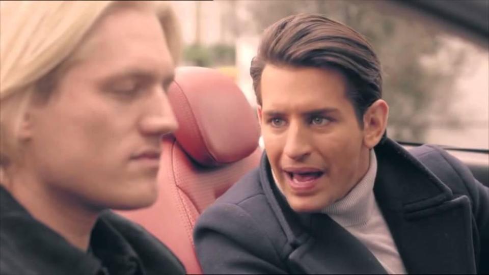  Richard revealed ex co-star Ollie Locke was ploughing his way through the book