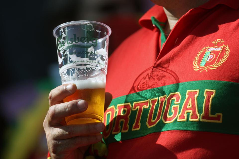 Portugal was fifth in the table, with the average pint costing £1.35 (€1.50)