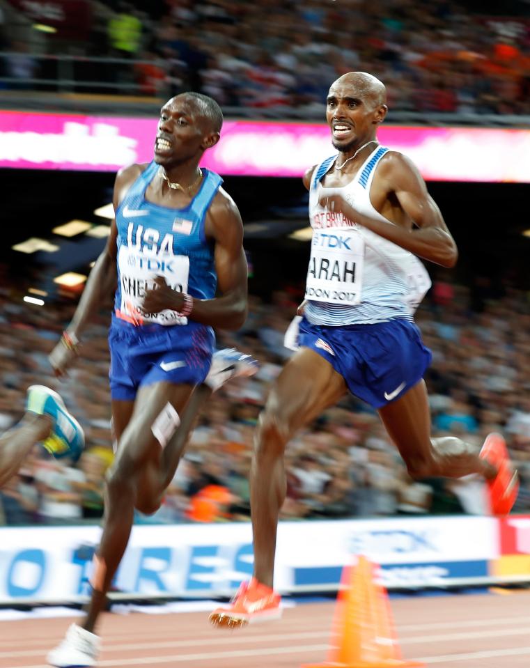 Mo Farah did have a parting shot at sections of the media