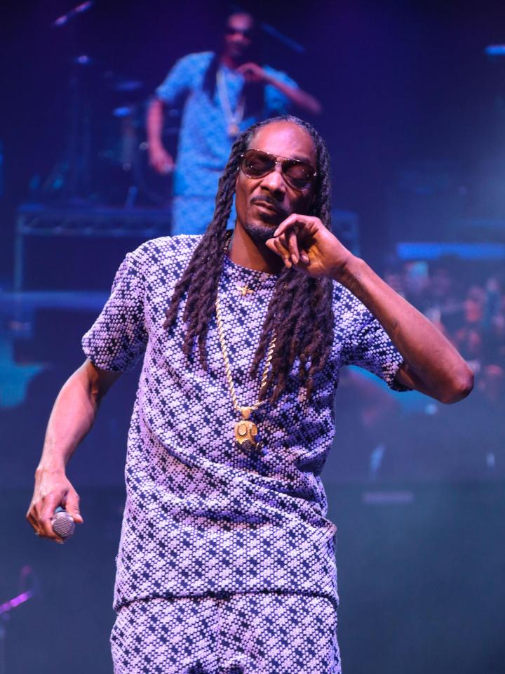  US Rapper Snoop Dogg played the sold-out Mutiny festival in Fontwell, West Sussex