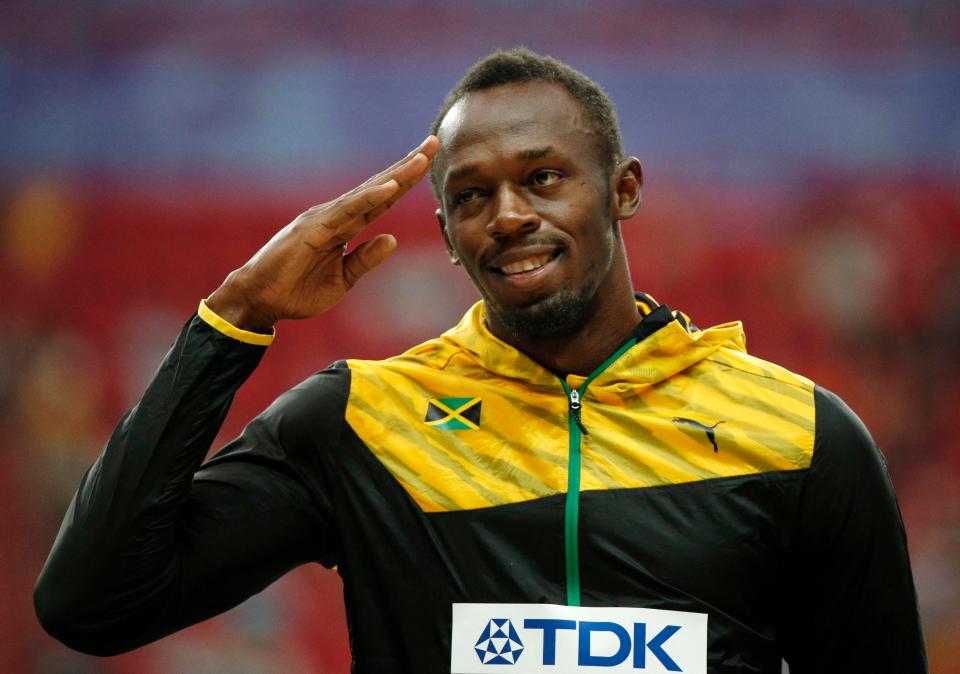  Usain Bolt was out celebrating the end of the greatest sprinting career