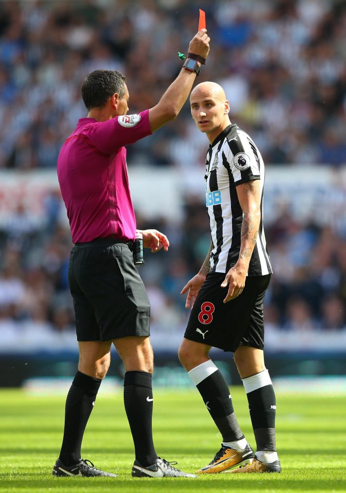 Andre Marriner is one of the most card-happy officials in England