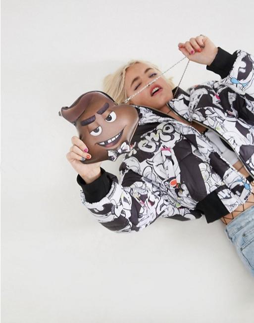  The model on the ASOS website looks very chuffed with the faux-fur number