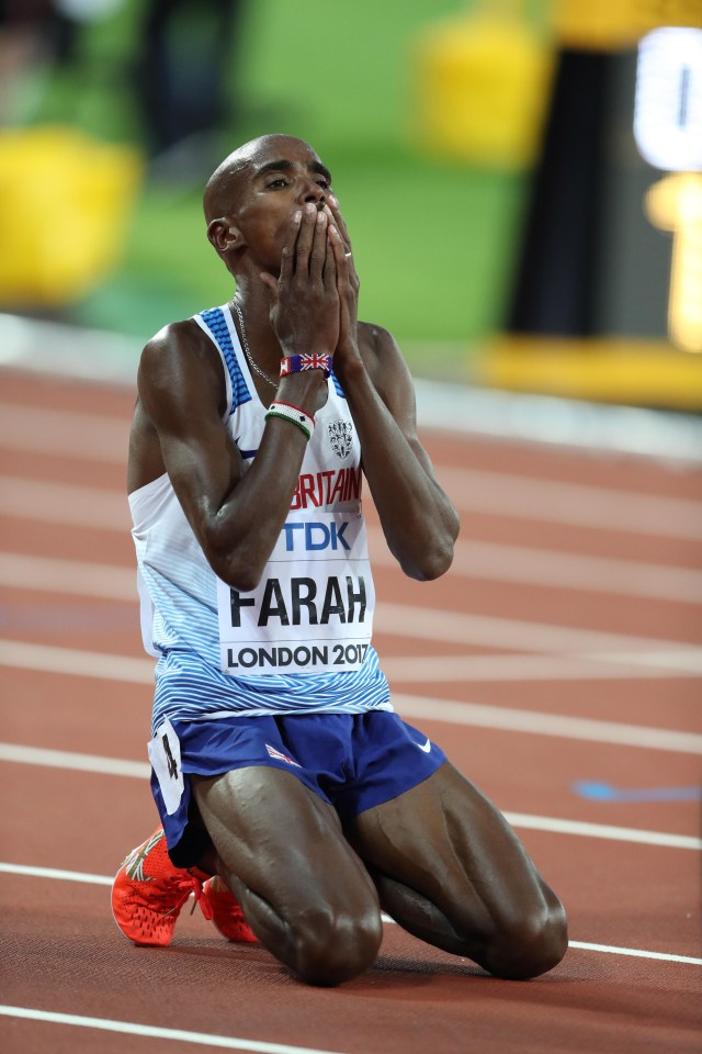 Mo Farah insists that he has no regrets about putting his legacy on the line in London