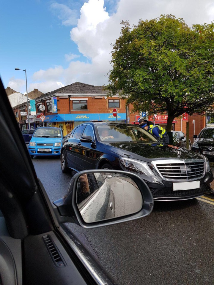 The former Man United manager asks for directions to Blackburn Rovers’ ground