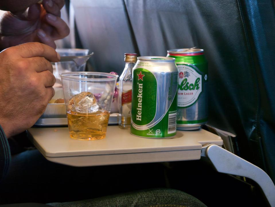 People taking to the skies may not be able to drink as much as they would like