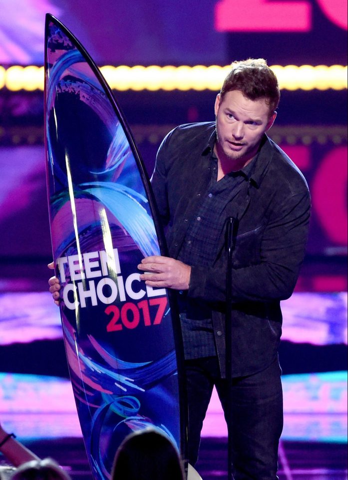  The actor made his first public appearance at the Teen Choice Awards last night