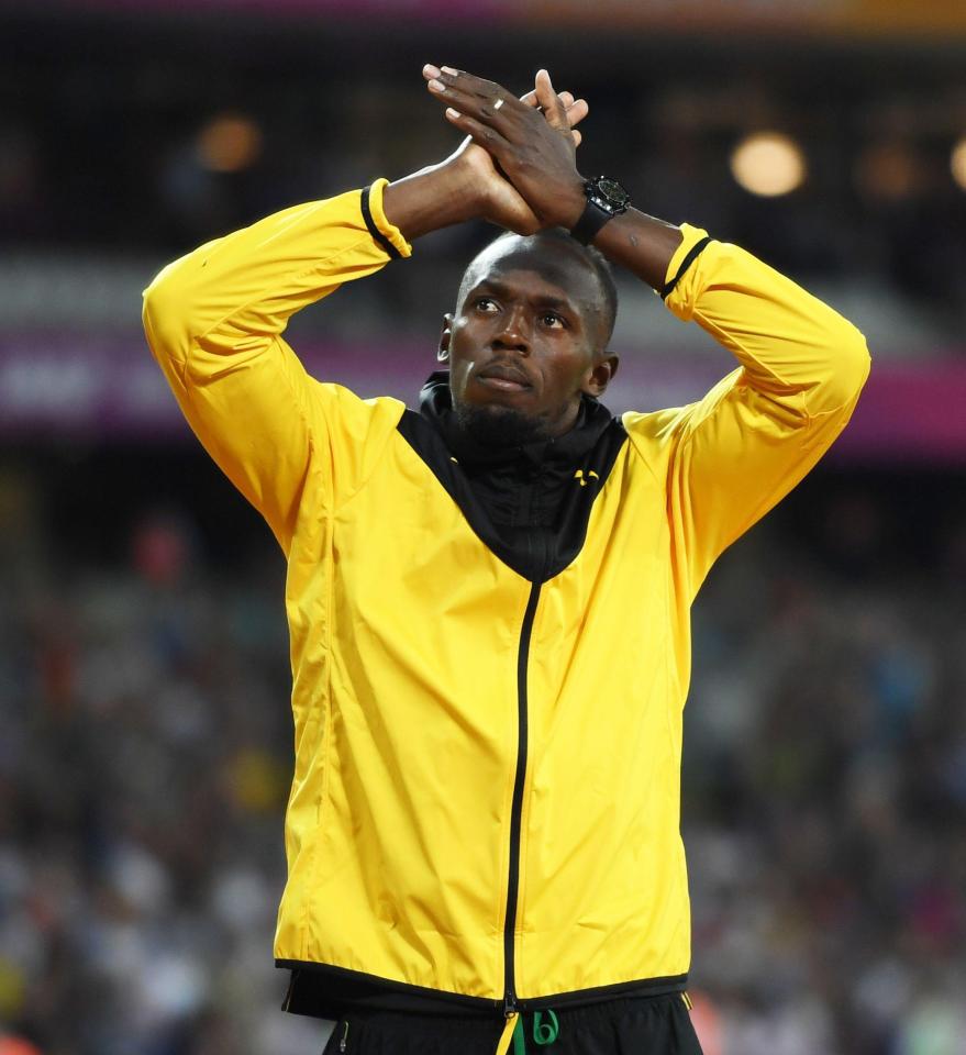 Usain Bolt has outlined his ambition to become a professional footballer