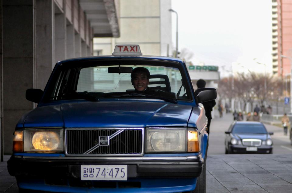  The old Volvos are still in use as taxis