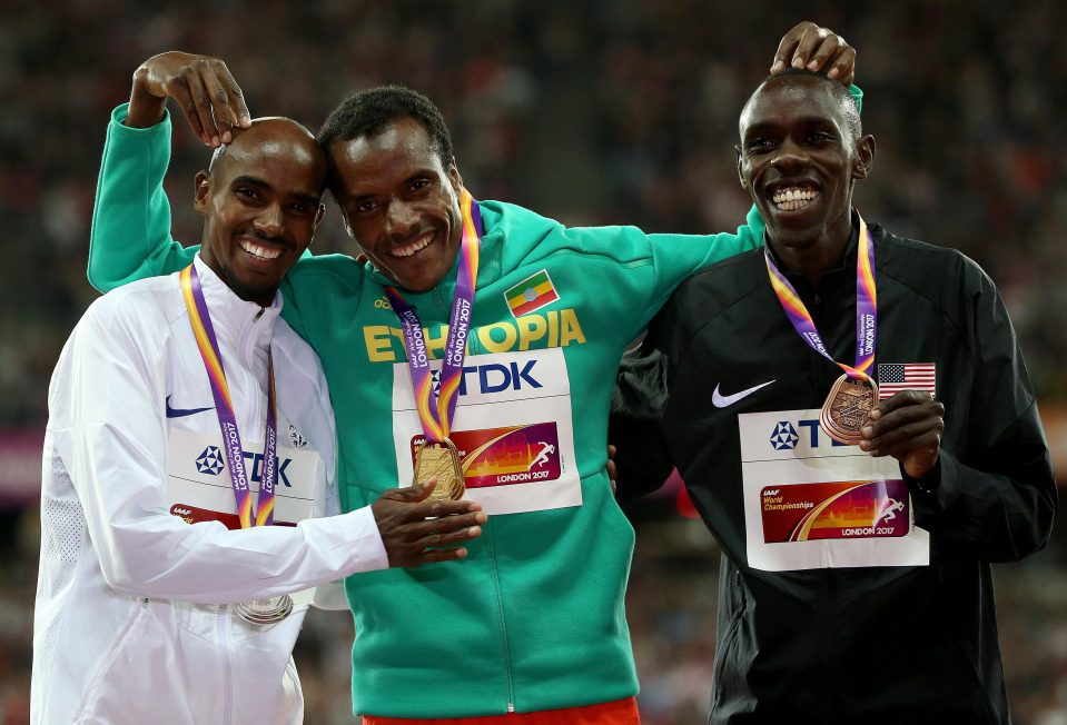 Mo Farah had to settle for silver in his last big event, the World Championships in London