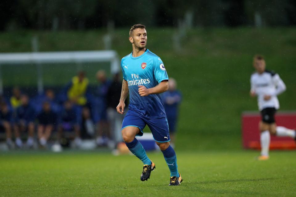 Jack Wilshere returned to action with the Under-23s earlier this week