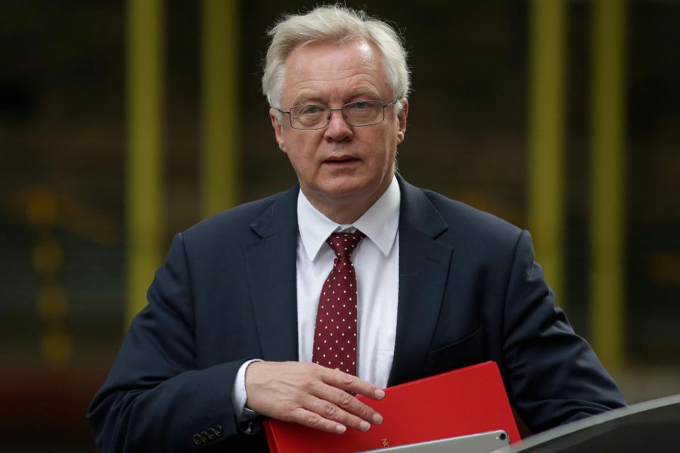  Brexit Secretary David Davis is set to go on the attack against the 'stubborn' EU