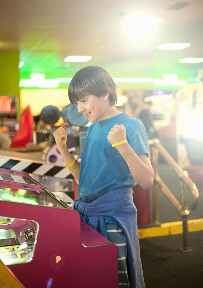  Entertaining several kids at an arcade can be an expensive day out