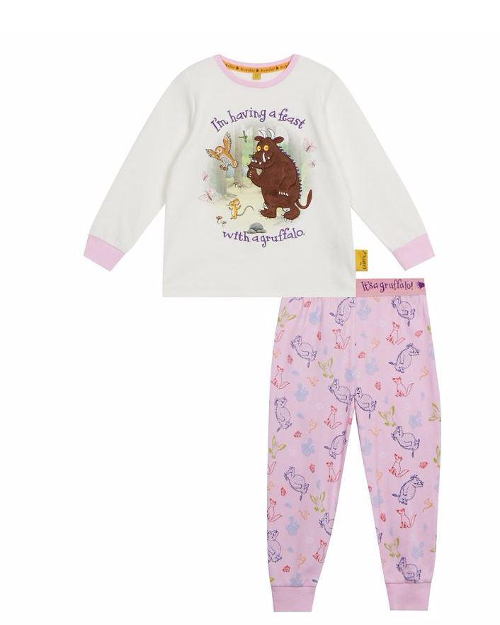  The girls' pink Gruffalo print pyjama set from Debenhams has provoked accusations of sexism