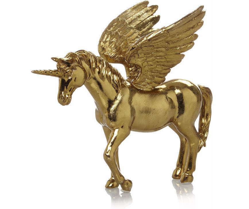  Decorate your desk, mantelpiece or coffee table with this £5 gold Pegasus ornament