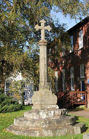 A plague cross in Herefordshire 