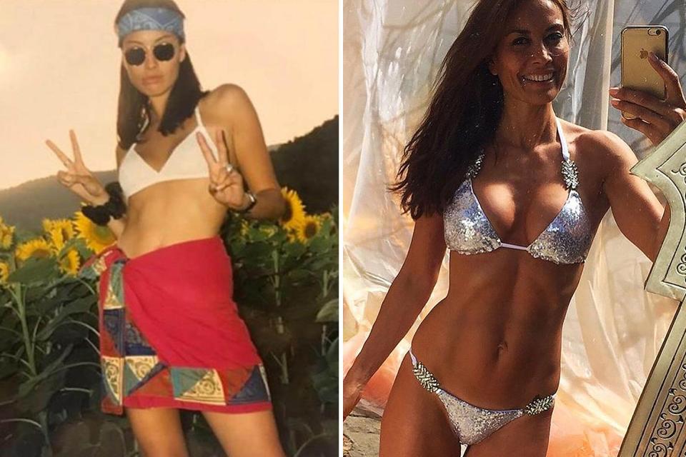  Melanie Sykes admits her boob are fake but insists that is where her cosmetic surgery ends