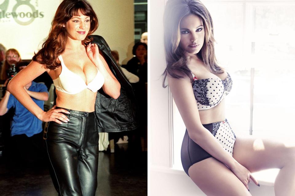  Model Kelly Brook claims her secret to her age defying looks is pure happiness