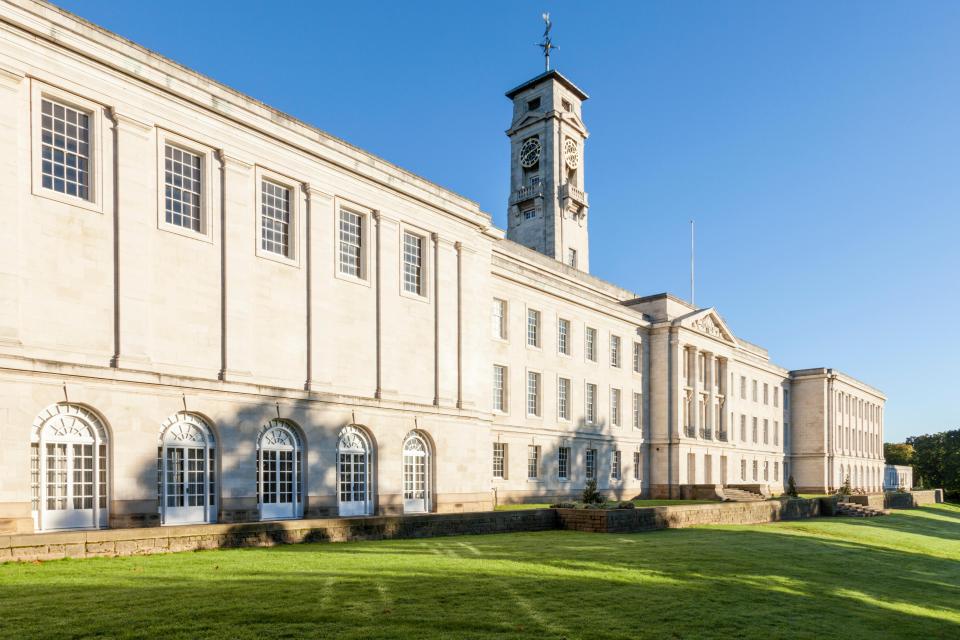  The University of Nottingham spent £63,279 over the three years