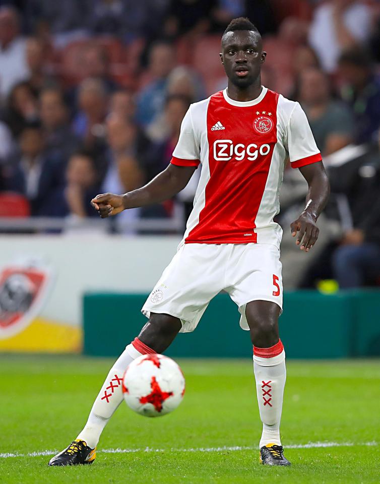 Davinson Sanchez is comfortable with the ball at his feet