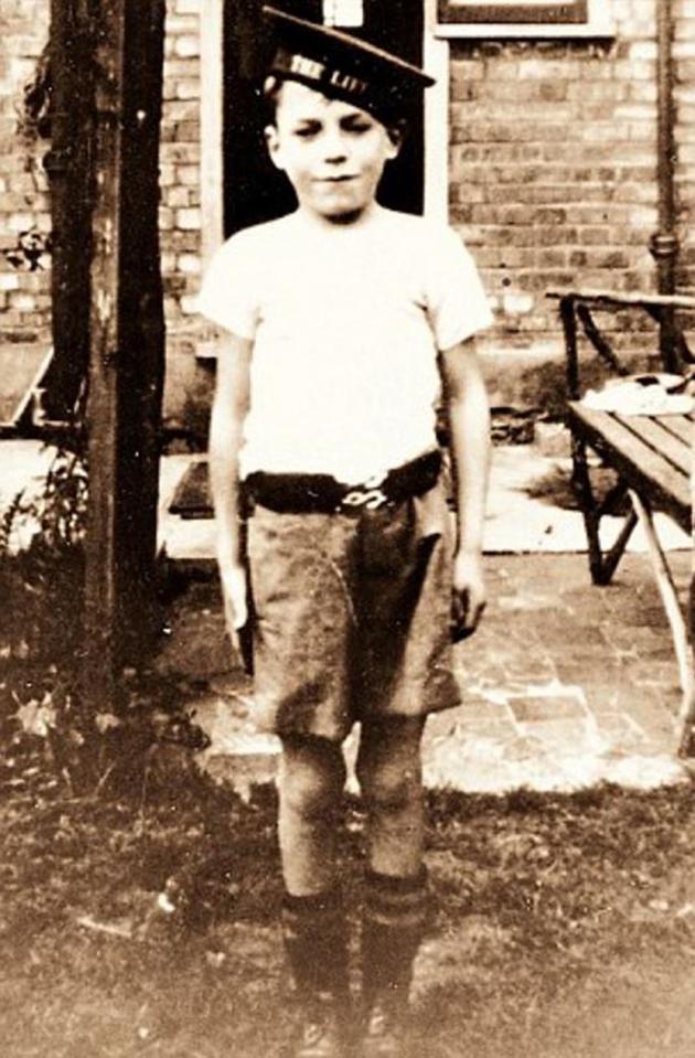  A young Bruce in Life Boys uniform in 1937