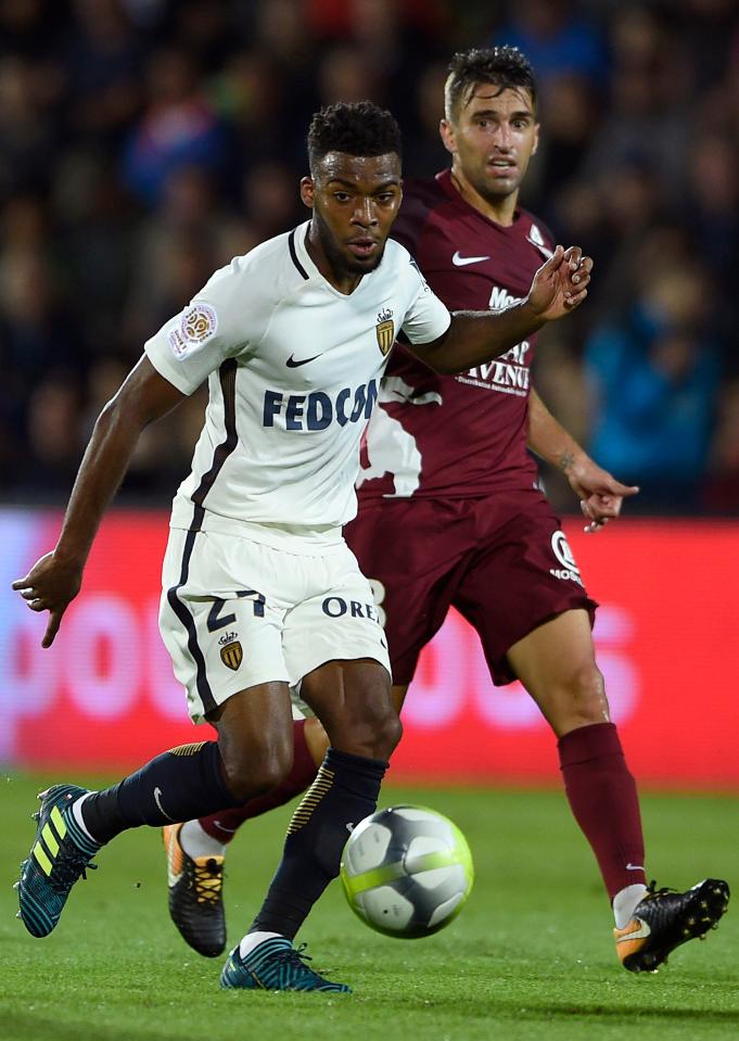 Thomas Lemar was one of Monaco's standout players in their title winning season