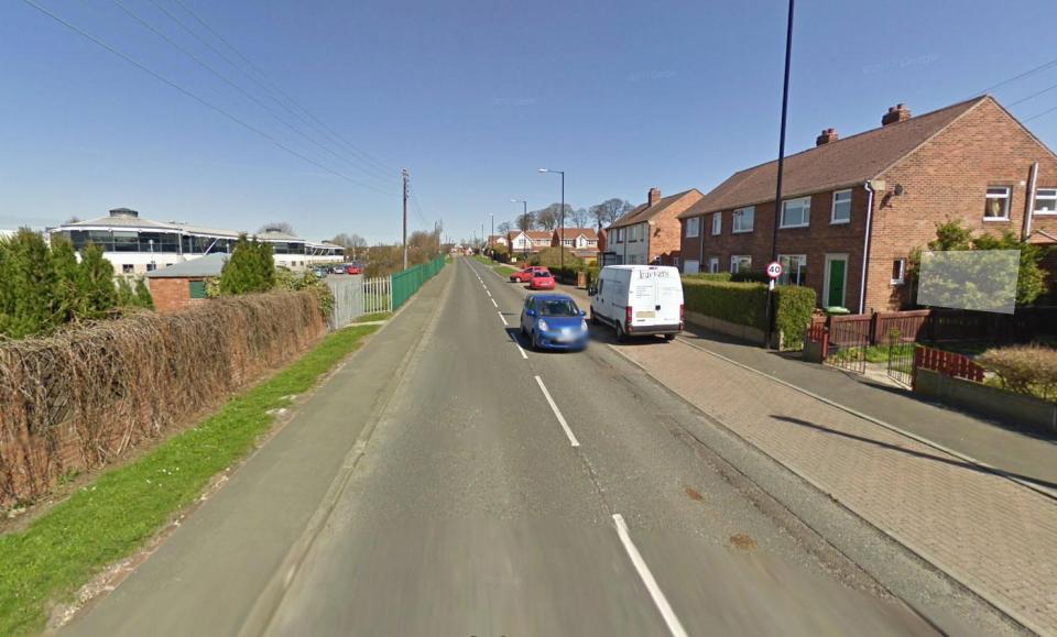  Emergency services were called to the burning car off Success Road in Shiney Row, Sunderland in the early hours of Tuesday morning