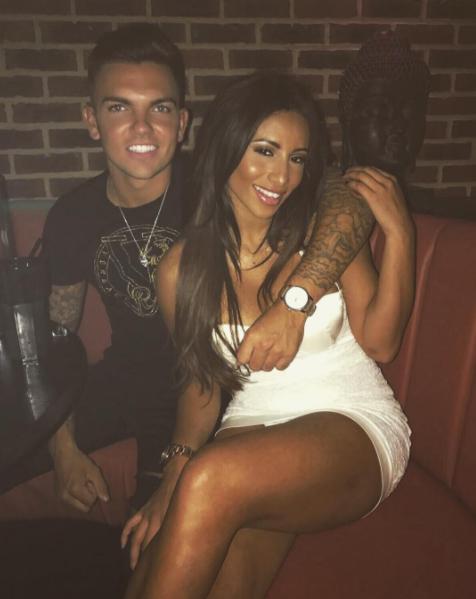  Sam shared this snap of him with Big Brother star Kayleigh Morris