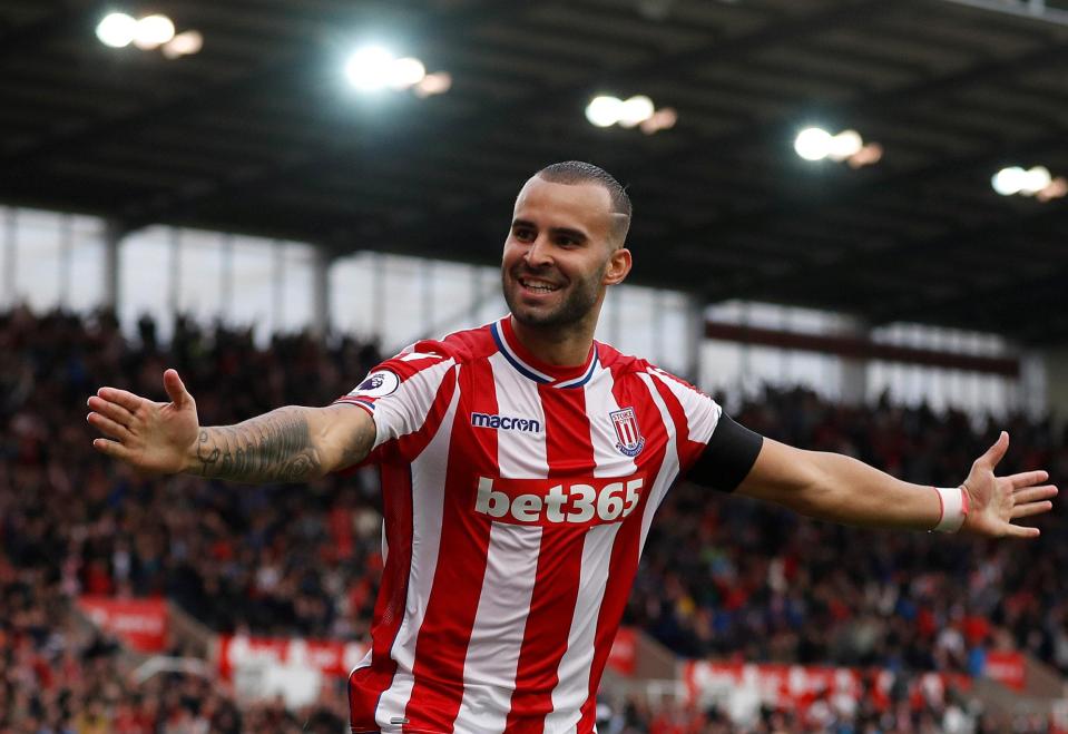 Jese Rodriguez had a debut to remember as he scored the winner for Stoke against Arsenal