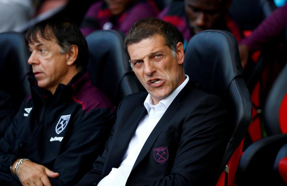 Slaven Bilic is under pressure after West Ham lost their first two league games of the season