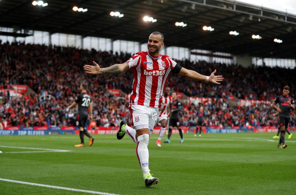 Jese Rodriguez has made an immediate impact at Stoke since joining on loan from PSG