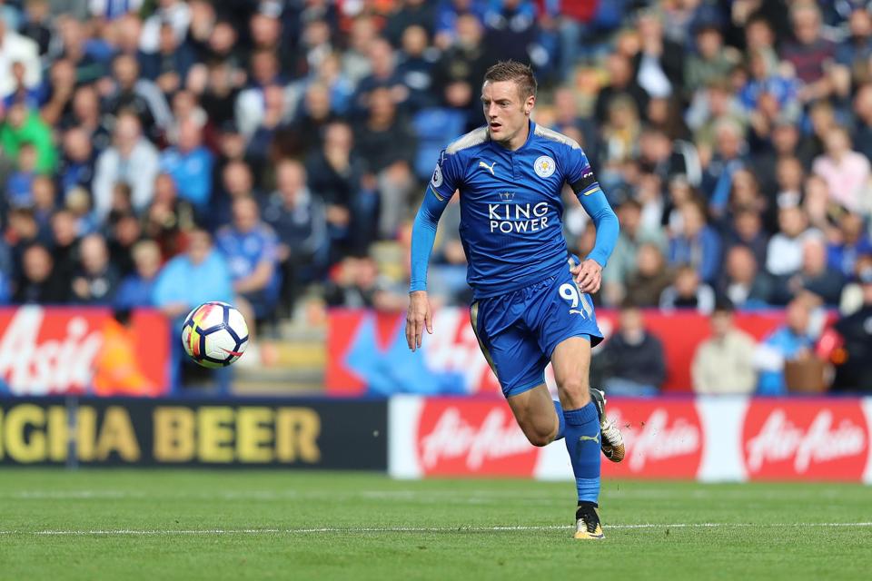  Jamie Vardy is seen as a replacement for Romelu Lukaku by Everton