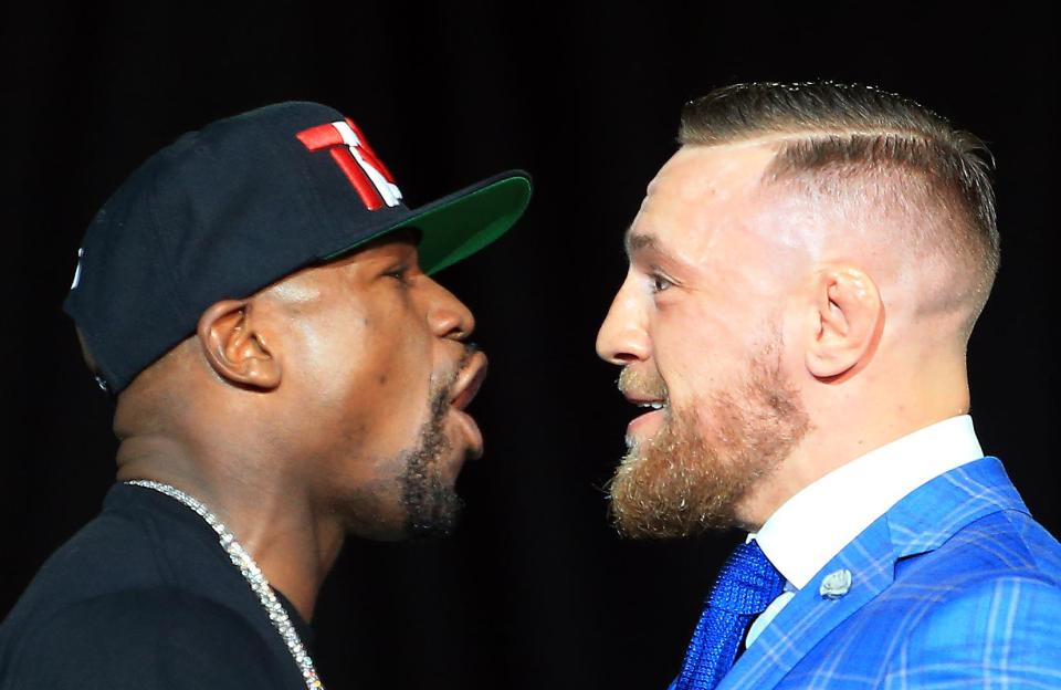 The hours are ticking away as Floyd Mayweather gets set to put his undefeated record on the line against Conor McGregor