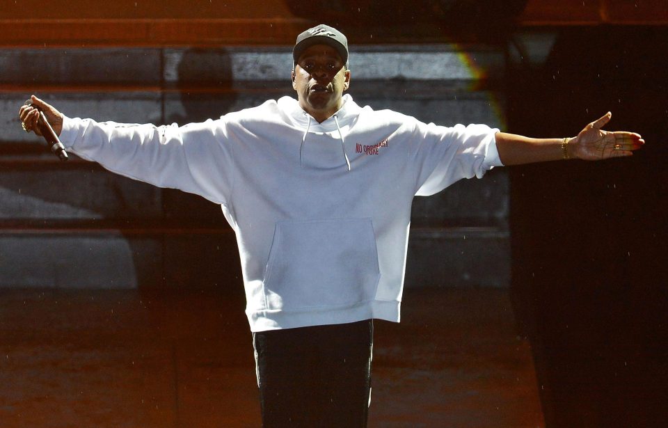  Jay Z closed the festival on Sunday evening