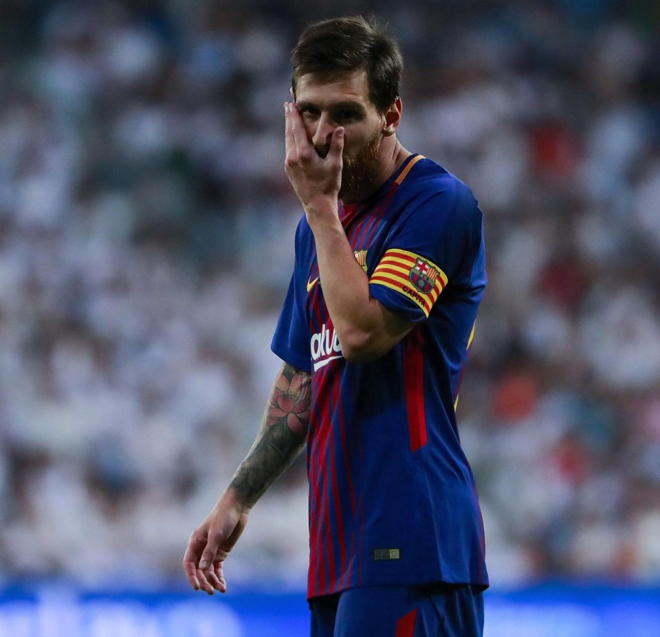 Messi has verbally agreed a new deal but has yet to sign it