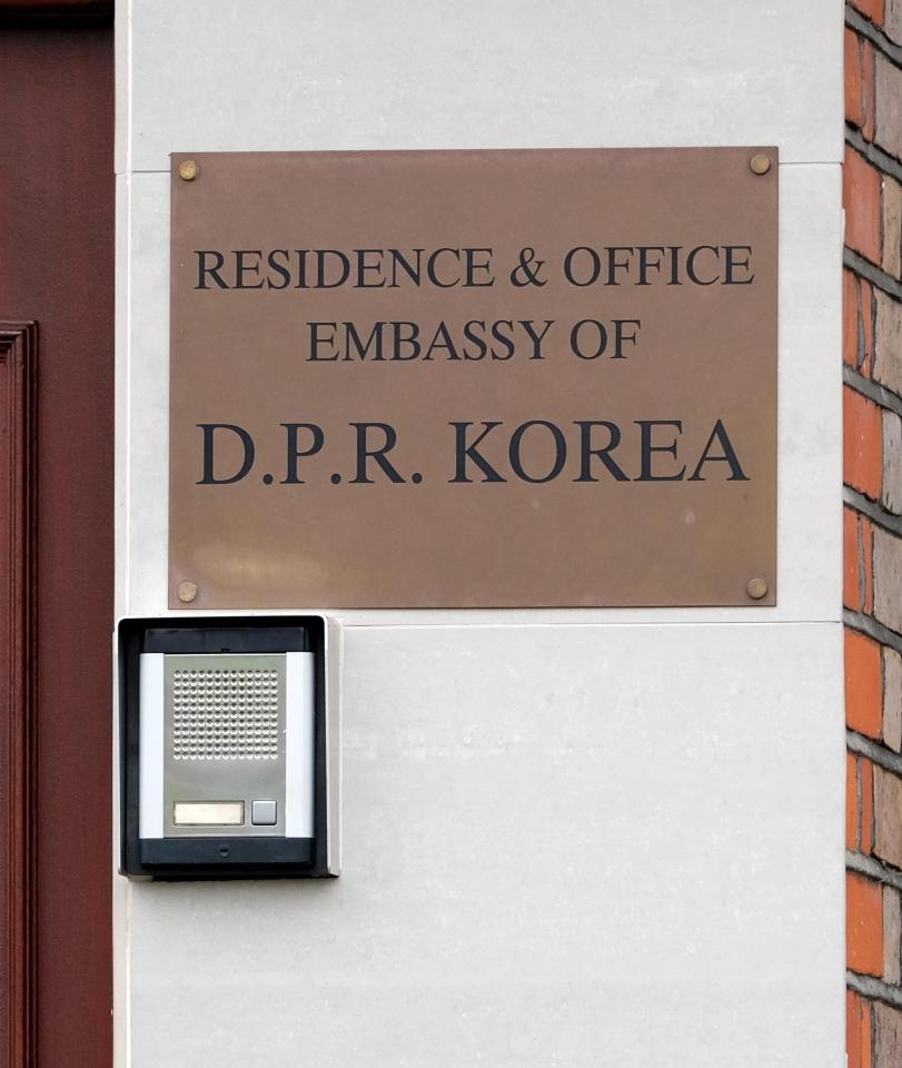  The house on Gunnersbury Avenue is officially North Korean soil