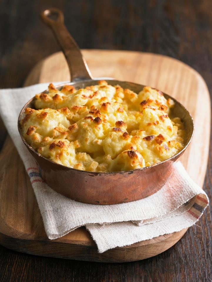  The milk and cheese in a cauliflower cheese, on a portion of 80 grams, provides bone-building