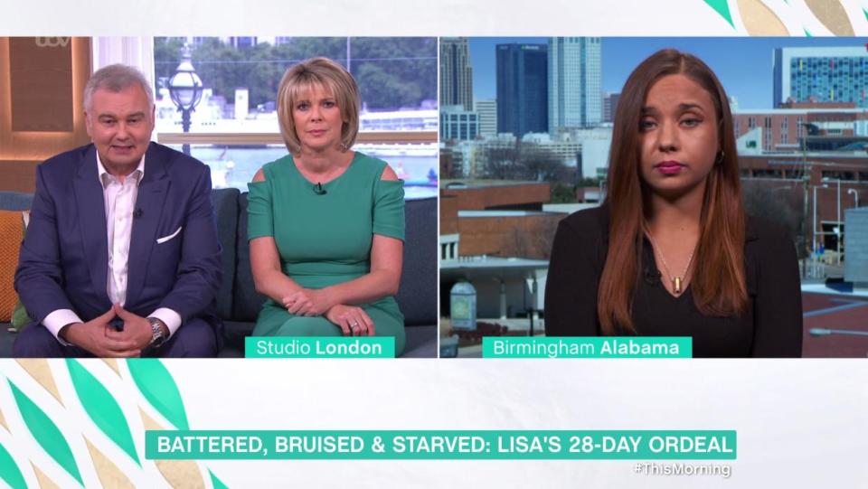  Eamonn Holmes and Ruth Langsford spoke to a blind woman on today's This Morning