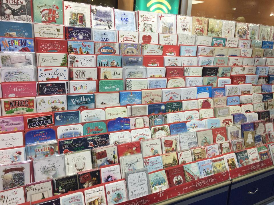  Shoppers have been moaning that children have not even gone back to school and Christmas cards are already in the shops