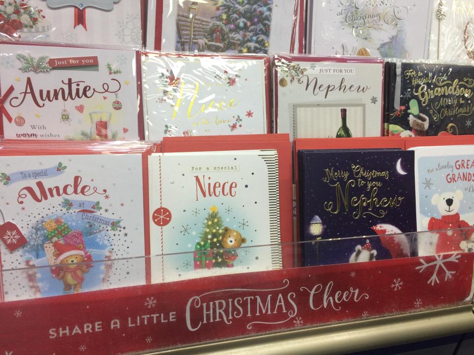  Eagle-eyed shoppers have spotted Christmas cards cropping up