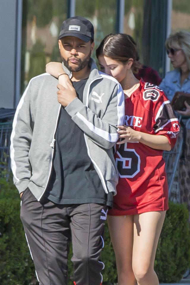  Selena Gomez and boyfriend The Weeknd enjoyed a loved-up date day in LA