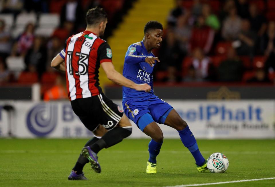 Leicester have already rejected a £20m bid for the winger