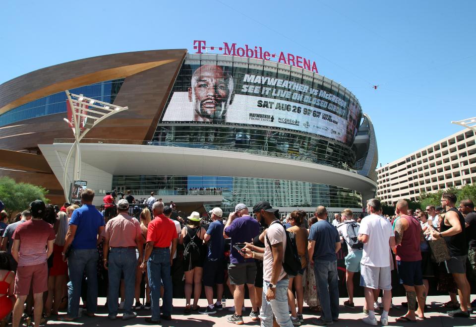 The world of sport is set to be transfixed on the T-Mobile Arena when Conor McGregor fights Floyd Mayweather