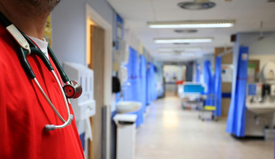  There are currently 40,000 empty nursing vacancies for NHS hospitals