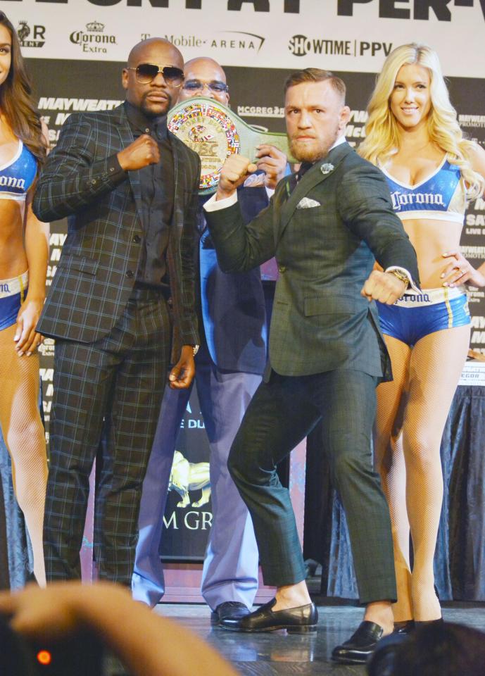  Conor McGregor and Floyd Mayweather are gearing up for their Las Vegas showdown