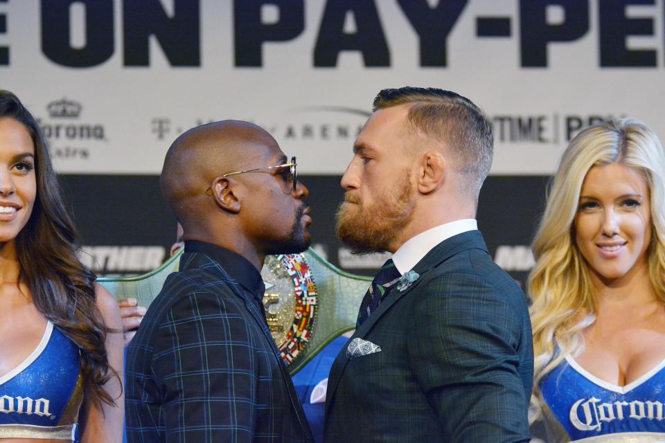 Mayweather and McGregor face off this weekend