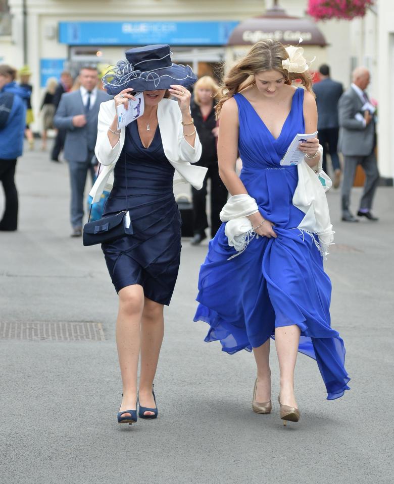  With no strict dress code in place, ladies were able to let their own personal styles shine through