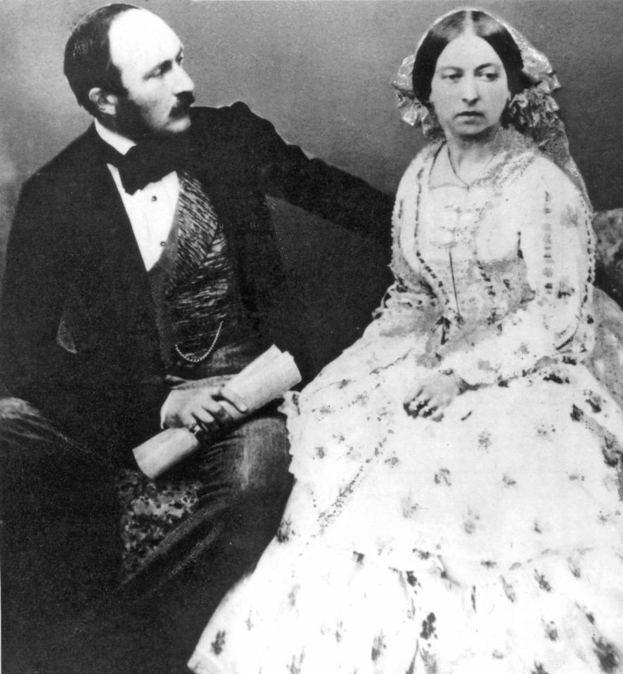  Queen Victoria instantly fell for the Prince of Saxe-Coburg and Gotha, whom she described as 'extremely handsome'