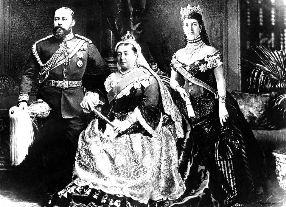  Queen Victoria and Prince Albert had nine children, four boys and five girls